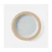 Rivka White Salt Glaze Round Serving Platter Stoneware Small, Pack of 2