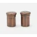 Duke Bronze, Set of 2 Salt and Pepper Shakers, Metal, Boxed