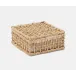 Ericson Bleached, Luncheon Napkin Tray, Banana Bark