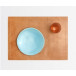Evan Aged Camel, Rectangular Placemat, Full Grain Leather, Pack of 2