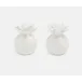 Keely White, 1 Set of Pineapple Salt & Pepper Shakers, Porcelain, Boxed