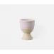 Rivka Pink Salt Glaze, Egg Holder, Stoneware, Pack of 4