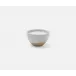 Rivka White Salt Glaze Pinch Bowl Stoneware, Pack of 3