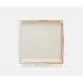 Dawson Large Rustic White Square Serving Platter, Pack of 2
