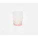 Sofia Pink Tumbler Glass, Hand Blown, Pack of 6