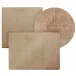 Tanner Beige Hair-On Hide Placemats and Coasters