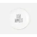 Sabrina Bon Appetit, White Porcelain, Salad/Dessert Plate, Pack of 4