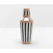 Hamilton Striped Canvas w/leather trim, Cocktail Shaker