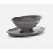 Charles Cement Glaze, Gravy Dish with Plate, Large