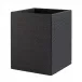 Wicker Black Waste Basket