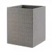 Wicker Gray Waste Basket
