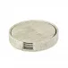 Luster Granite Boxed Coaster, Set of 4