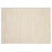 Grasscloth Ecru Rectangle Placemat 13"x18" Pack of 4