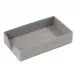 Wicker Gray Guest Towel Box