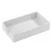 Wicker White Guest Towel Box