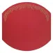 Holly Red Gold Placemats, Set of 4