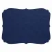 Curly Navy Rectangular Placemats, Set of Four