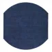 New Luster Navy Elliptic Placemat 16" Pack of 4