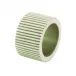 Pinstripe Green Napkin Rings, Set of 4