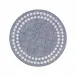 Pearls Bluebell White Coaster, Set of 4