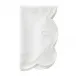 Ribbon Twirl White Napkin 21" Pack of 4
