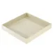 Grasscloth Celadon Square Tray