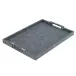 Stingray Gray Rectangular Handle Tray