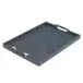 Stingray Charcoal Rectangular Handle Tray