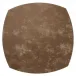 Velvet Mocha Mousse Elliptic Placemat 16" Pack of 4