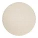 Wicker Cream 15" Round Placemats, Set of Four