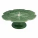 Cabbage Green/Natural Cake Stand 12"