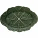 Cabbage Green/Natural Oval Platter 15"