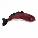 Fish Red Curved Platter 54