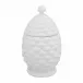 Pine Cone White Box 20 White