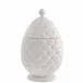 Pine Cone White Box 24 White