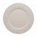 Snowflakes Beige Charger Plate