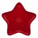 Snowflakes Red Star Bowl 45