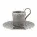 Rua Nova Anthracite Coffee Cup & Saucer