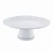 Rua Nova Antique White Cake Stand 11"