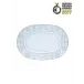 Rua Nova Oval Platter 38 White Antique