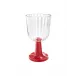 Patio Red Goblet Stem