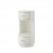 Aaron Sand White 2-Drawer Side Table