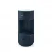 Aaron Selvage Blue 2-Drawer Side Table with Glass Top