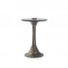 Archer Antique Brass Accent Table