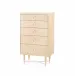 Adrian Tall 5-Drawer Wheat