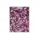 Asha Purple Framed Canvas