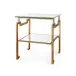 Anton Side Table Gold Leaf