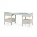 Arianna Desk, Soft Gray