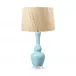 Ansonia Sky Breeze Lamp with Shade 17-inch Papyrus with Nickel