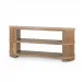 Atlas Soft Glow Oak Console